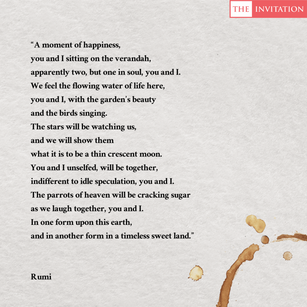 Best rumi poems about life